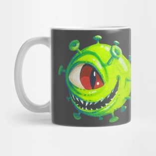 COVID Beholder Monster Dungeons and Dragons Mug